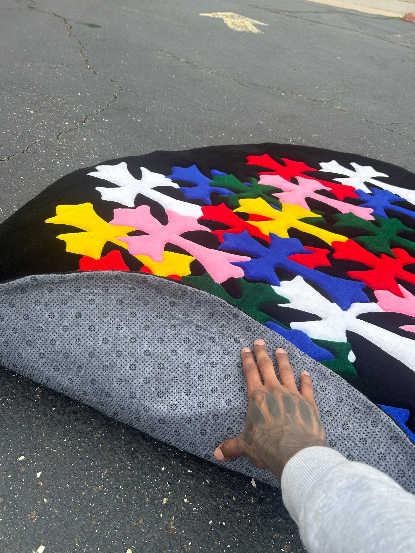 Chrome Hearts Rug 6x4